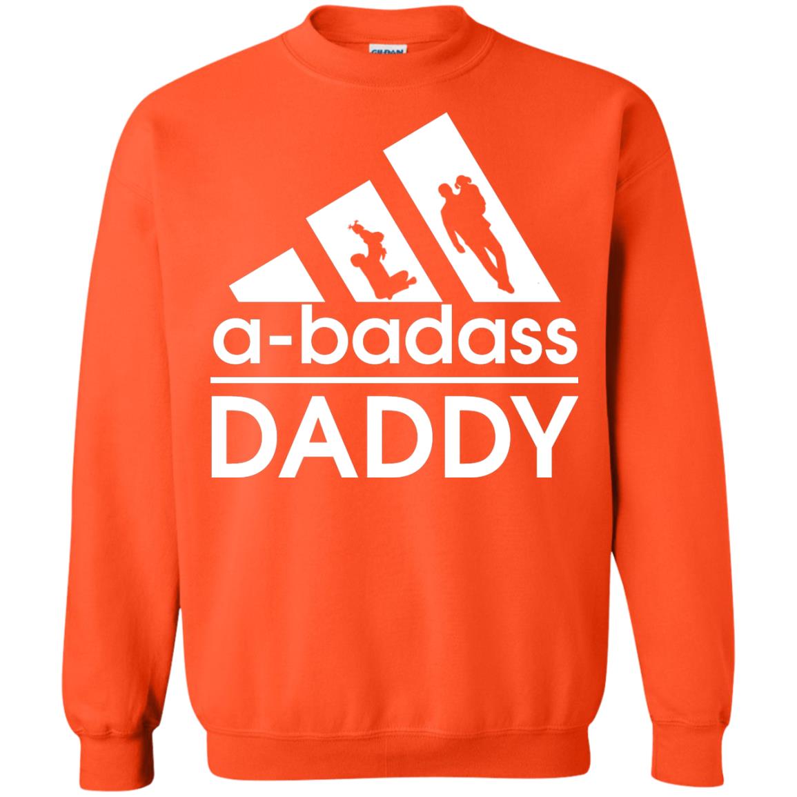 A Badass Daddy Shirt Orange