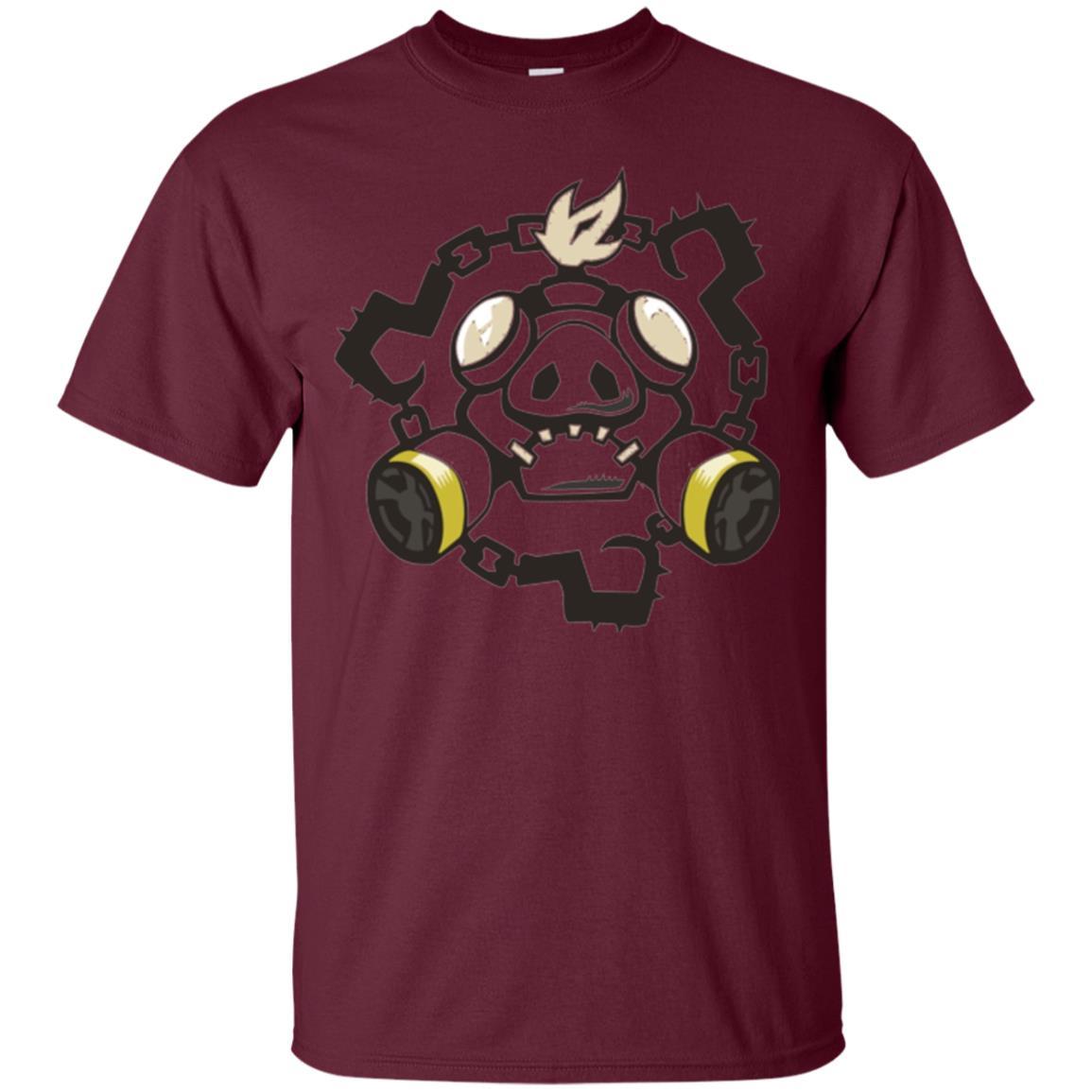 Film T-shirt Roadhog Chains Spray T-shirt Maroon