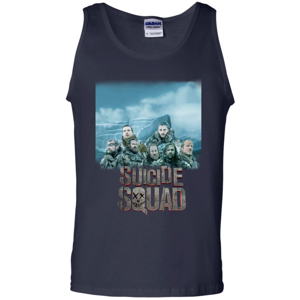 Suicide Squad Game Of Thrones Version T-shirt Navy