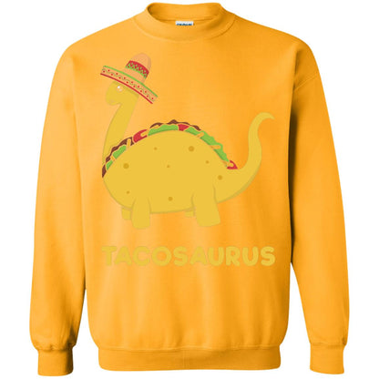 Cinco De Mayo Tacosaurus Taco Dinosaur Lover Shirt Gold