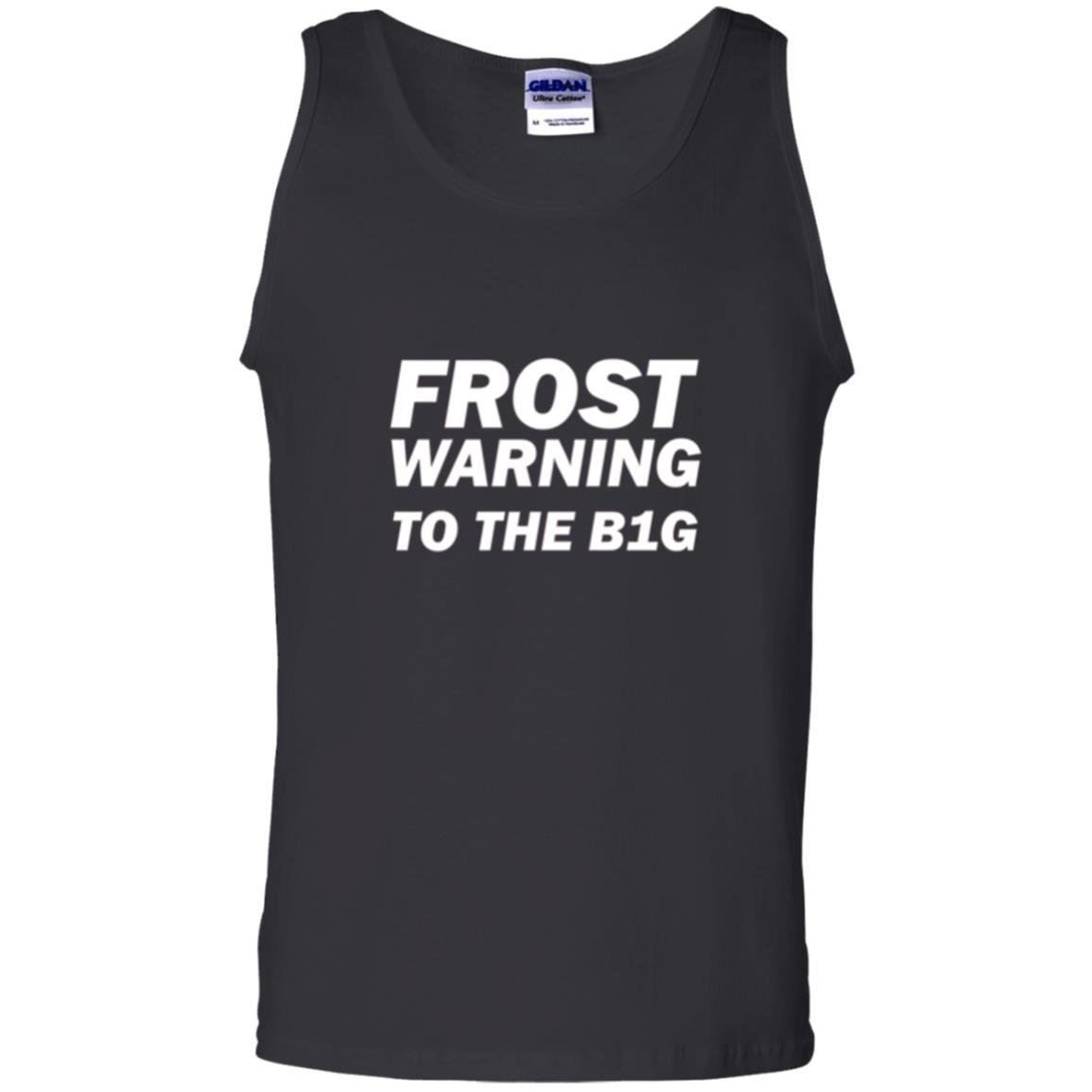 Frost Warning Nebraska T-shirt Black