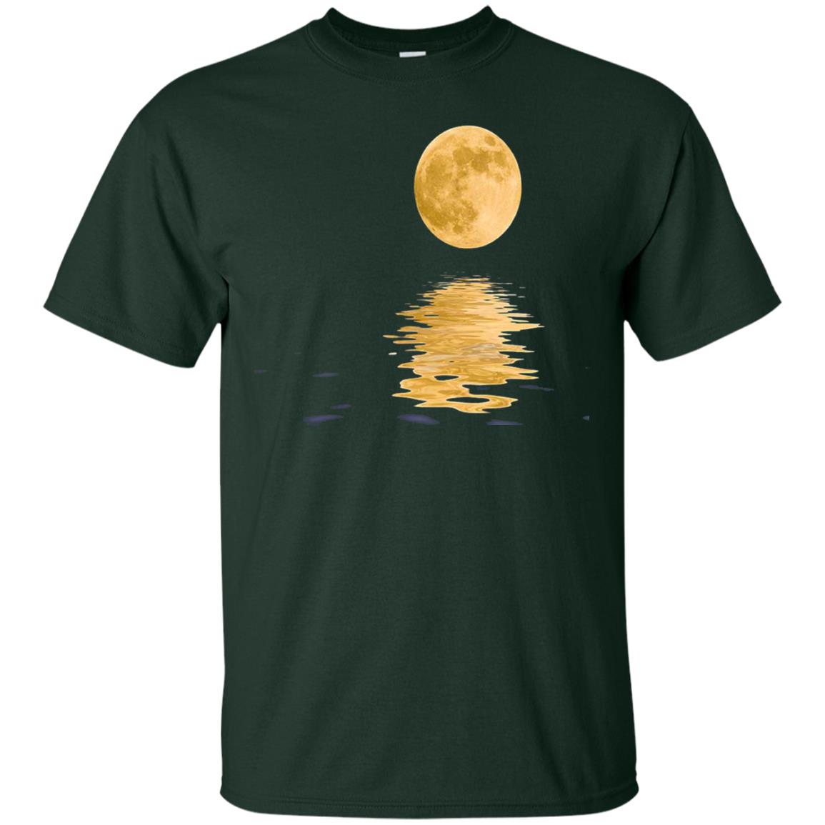 Harvest Moon Shore Water T-shirt Forest Green