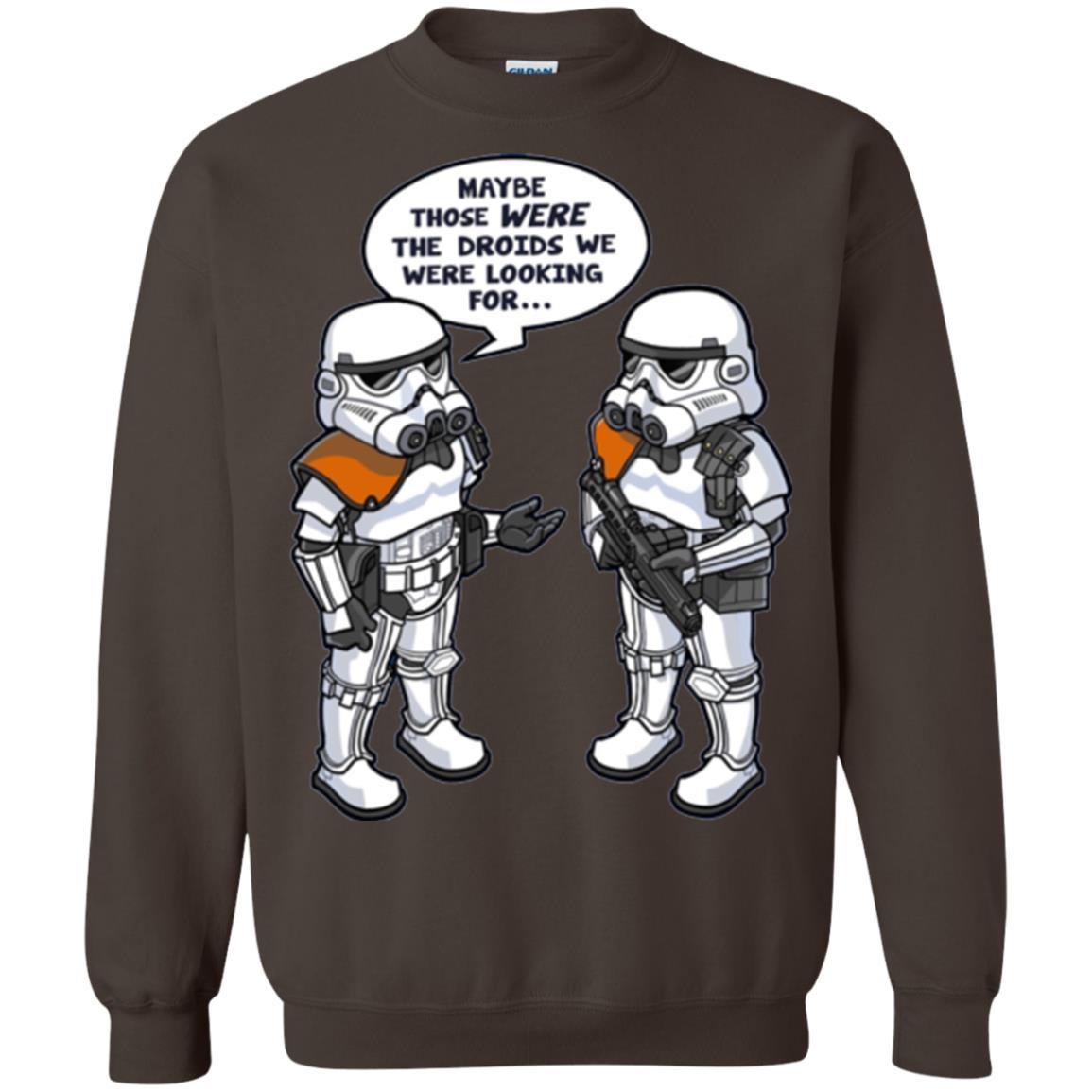 Film T-shirt Wrong Droids Comic Graphic Dark Chocolate