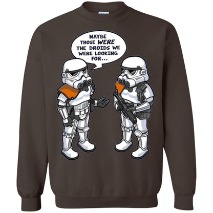 Film T-shirt Wrong Droids Comic Graphic Dark Chocolate