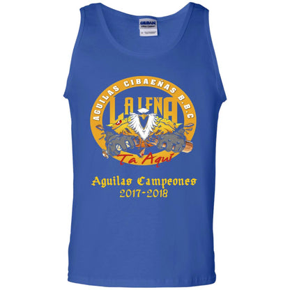 Baseball Lover T-shirt Aguilas Cibaenas Campeones 2017-2018 Royal