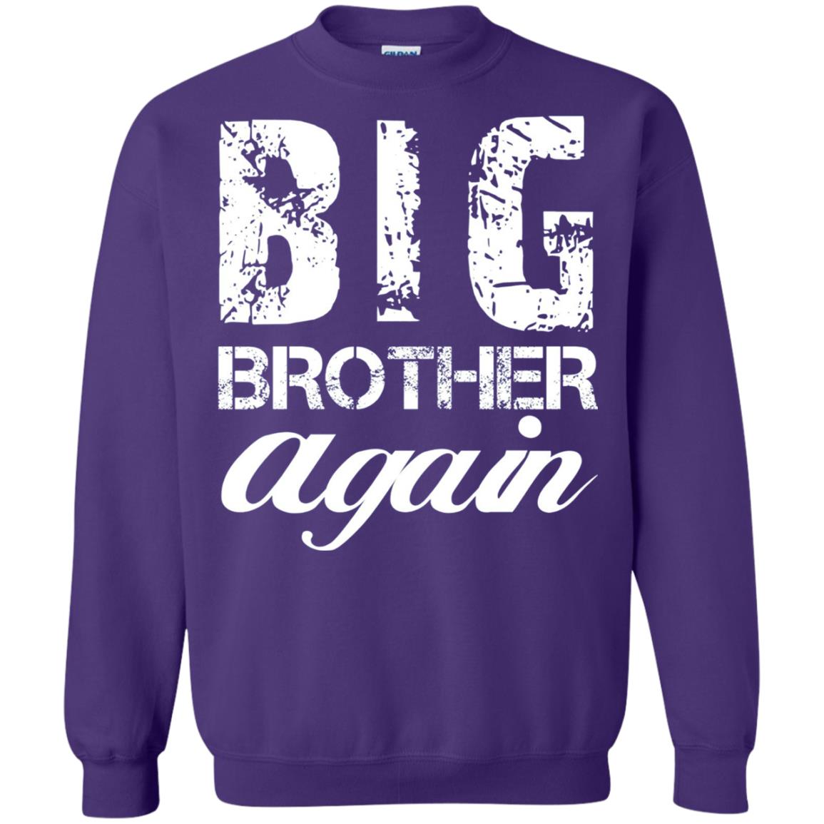 Big Brother Again T-shirt New Baby Purple