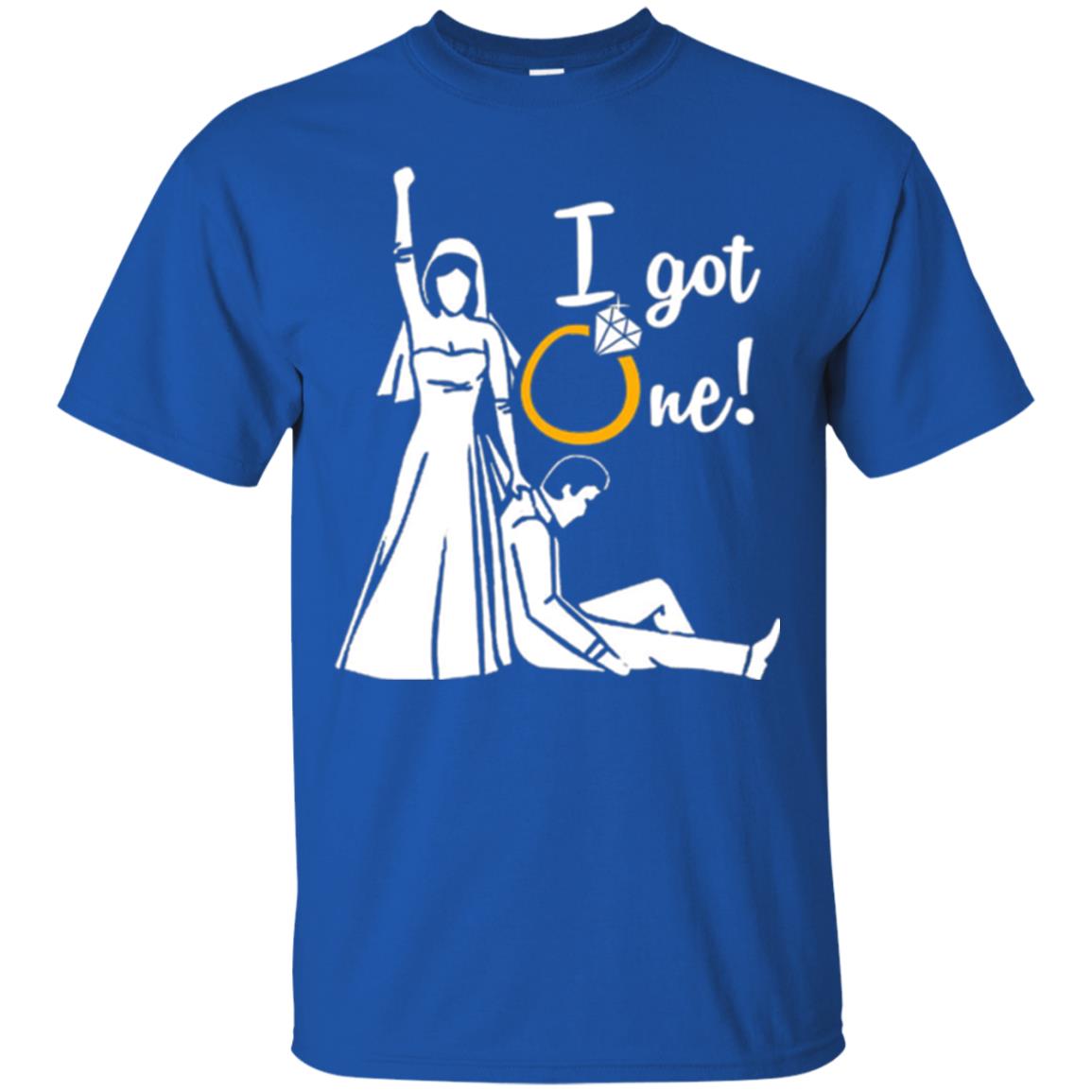 Just Married T-shirt I Got One - Funny Gift For Bride Royal