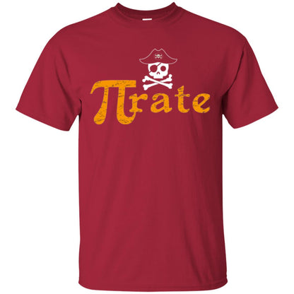 Math Pirate Pi Day T-shirt Funny Math Pirate Cardinal