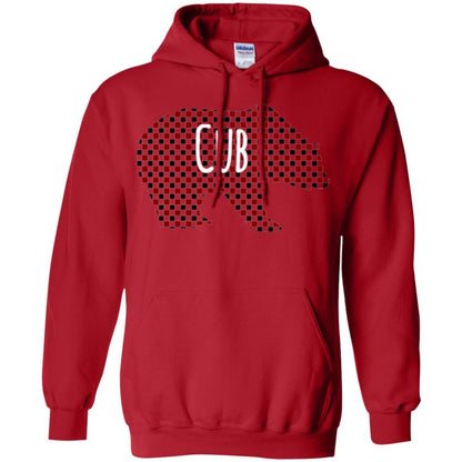 Family Christmas T-shirt Red Plaid Cub Bear Red