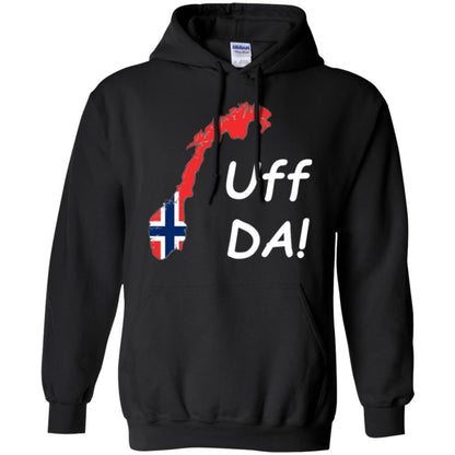 Norwegian Uff Da T-shirt Black