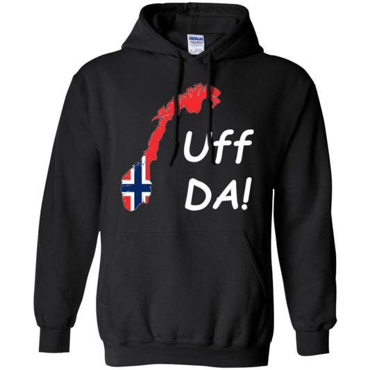 Norwegian Uff Da T-shirt Black