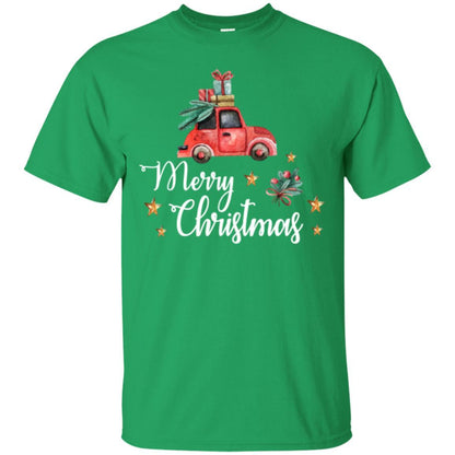 Car Lover T-shirt Merry Christmas T-shirt Irish Green