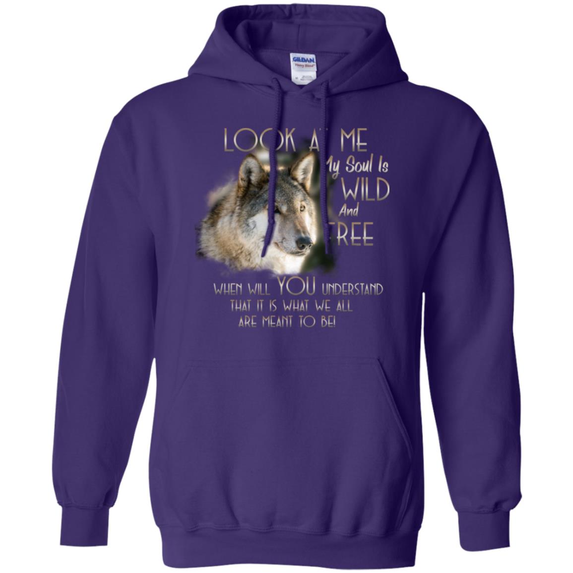 Look At Me My Soul Is Wild And Free When Will You Understand That It Is What We All Are Meant To Be Purple