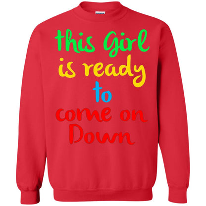 This Girl Is Ready To Come On Down Game Show T-shirt Red