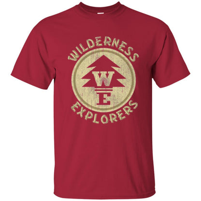 Wilderness Explorer Badge Graphic T-shirt Cardinal