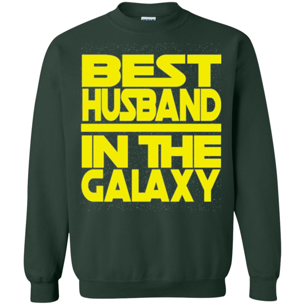 Best Husband In The Galaxy T-shirt Forest Green