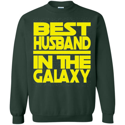 Best Husband In The Galaxy T-shirt Forest Green