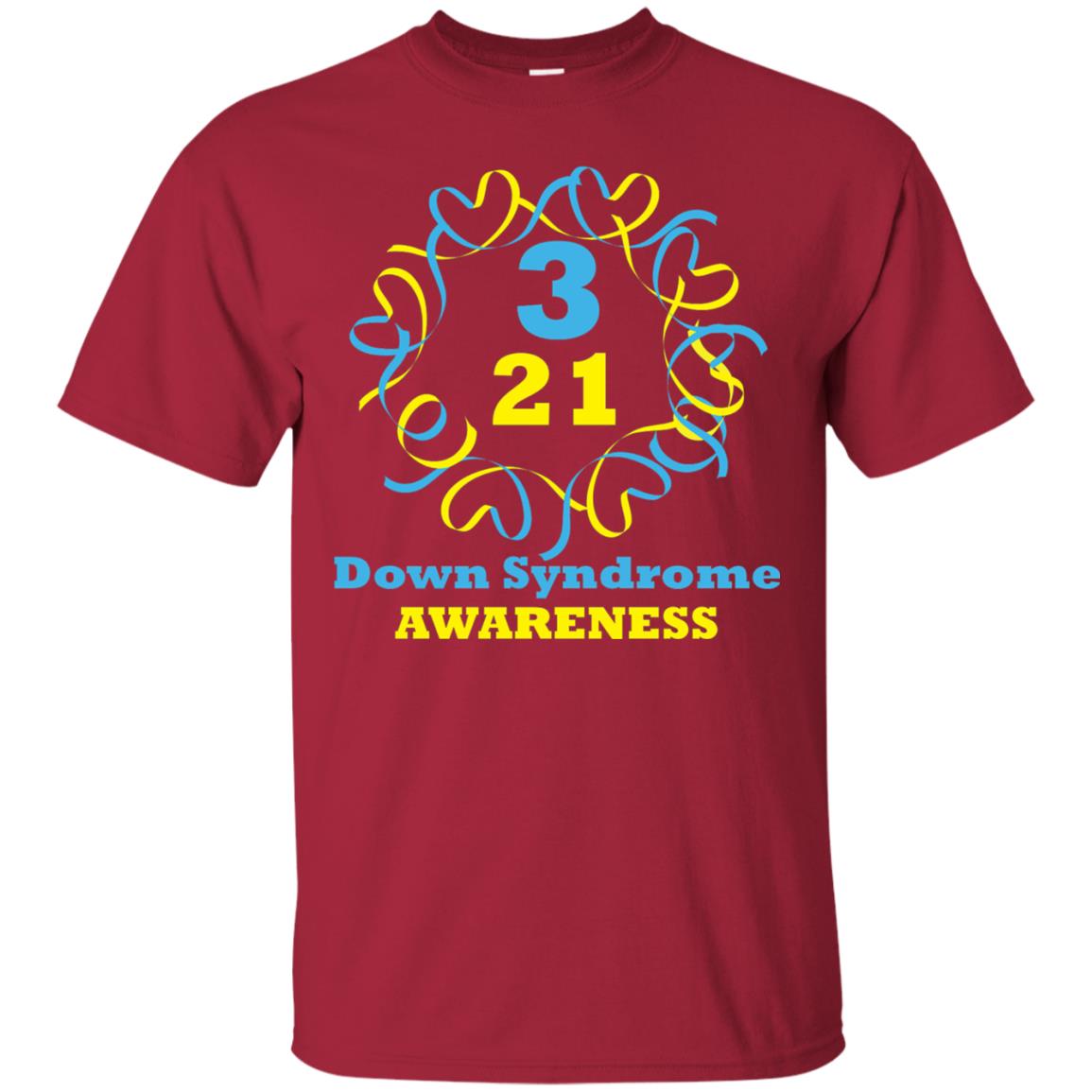 Down Syndrome Awareness T Shirt Cardinal