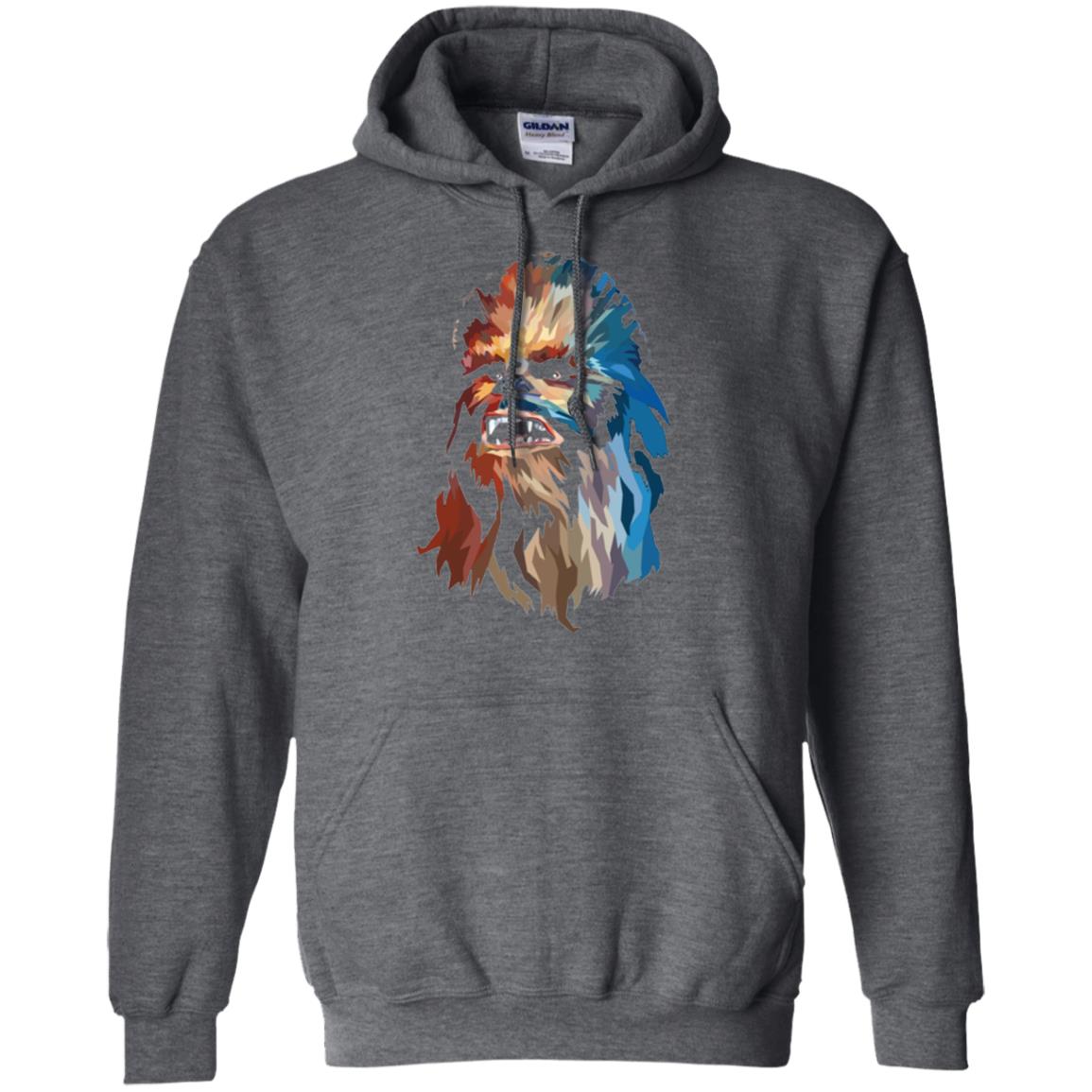 Chewbacca Art T-shirt Dark Heather