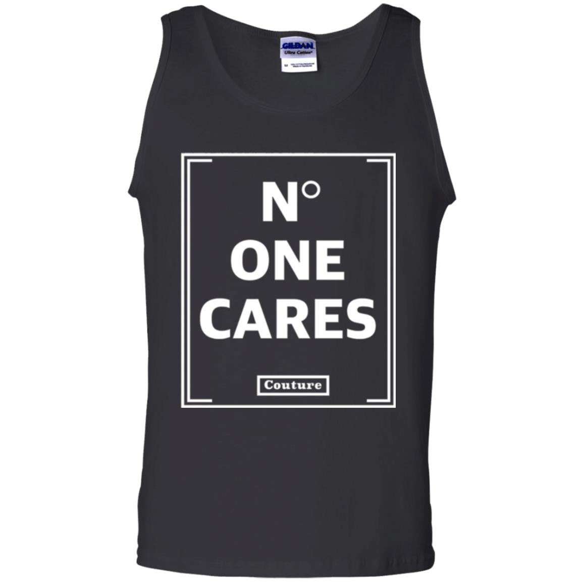 No One Cares Tops Cute Casual T-shirt Black