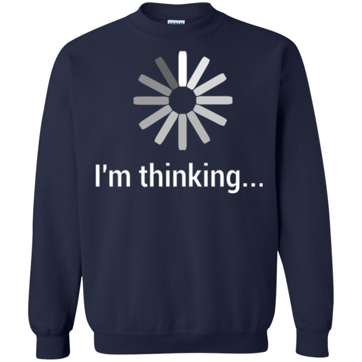 Loading T-shirt I'm Thinking T-shirt Navy