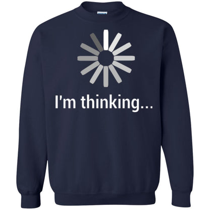 Loading T-shirt I'm Thinking T-shirt Navy