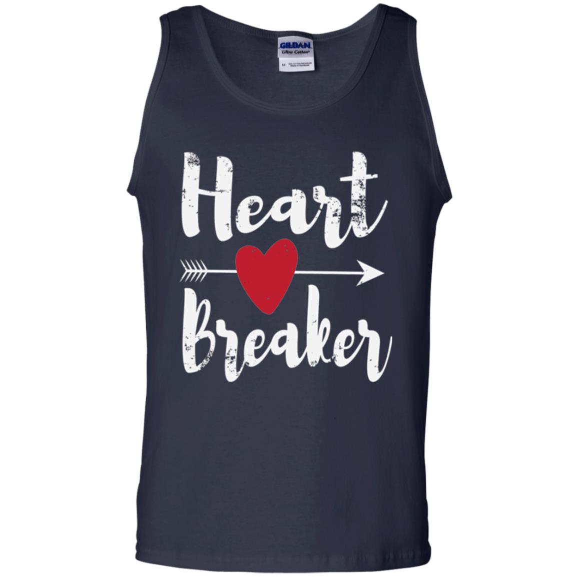Valentines Day T-shirt Heart Breaker T-shirt Navy