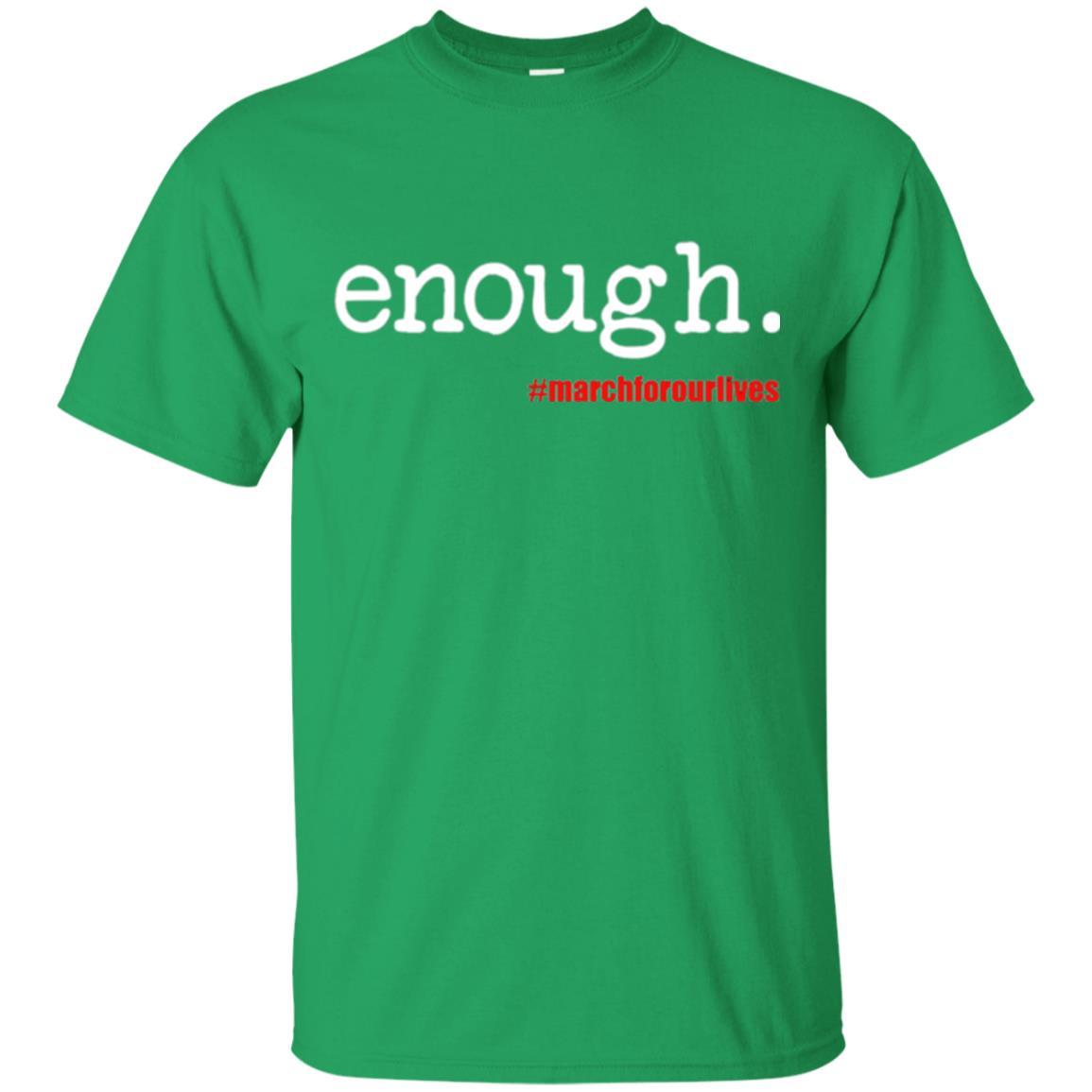 March For Our Lives Anti Gun T-shirt Irish Green