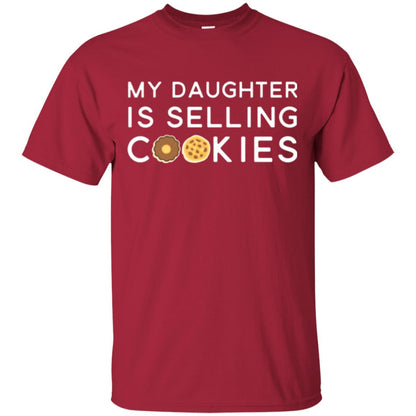 My Daughter Is Selling Cookies T-shirt Girl Cookie Cardinal