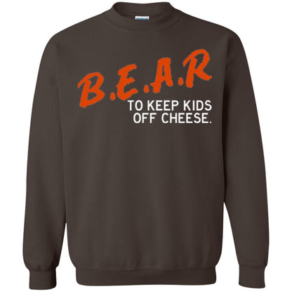 Chicago Football T-shirt B.e.a.r. To Keep Kids Off Cheese