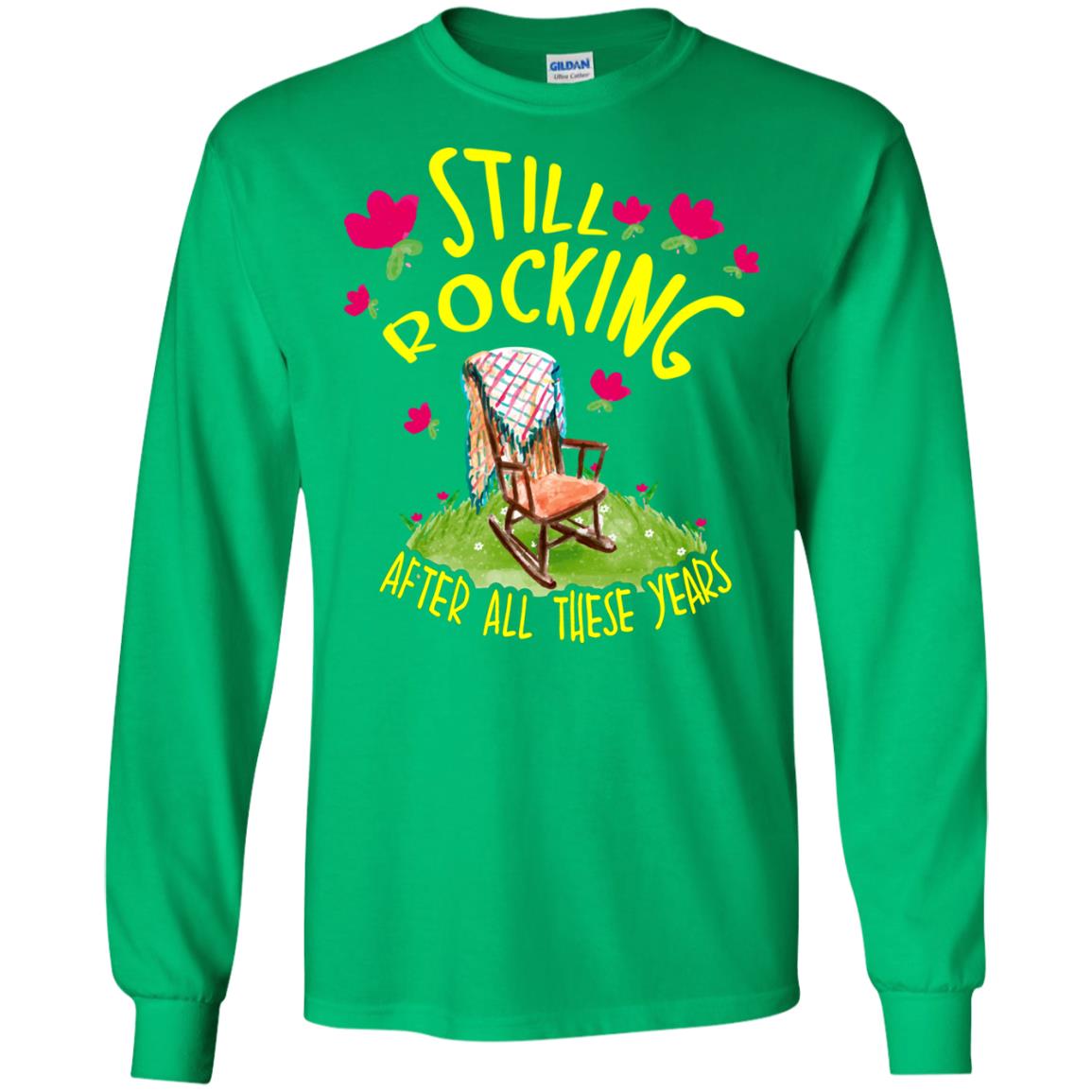 Still Rocking After All These Years T-shirt Irish Green