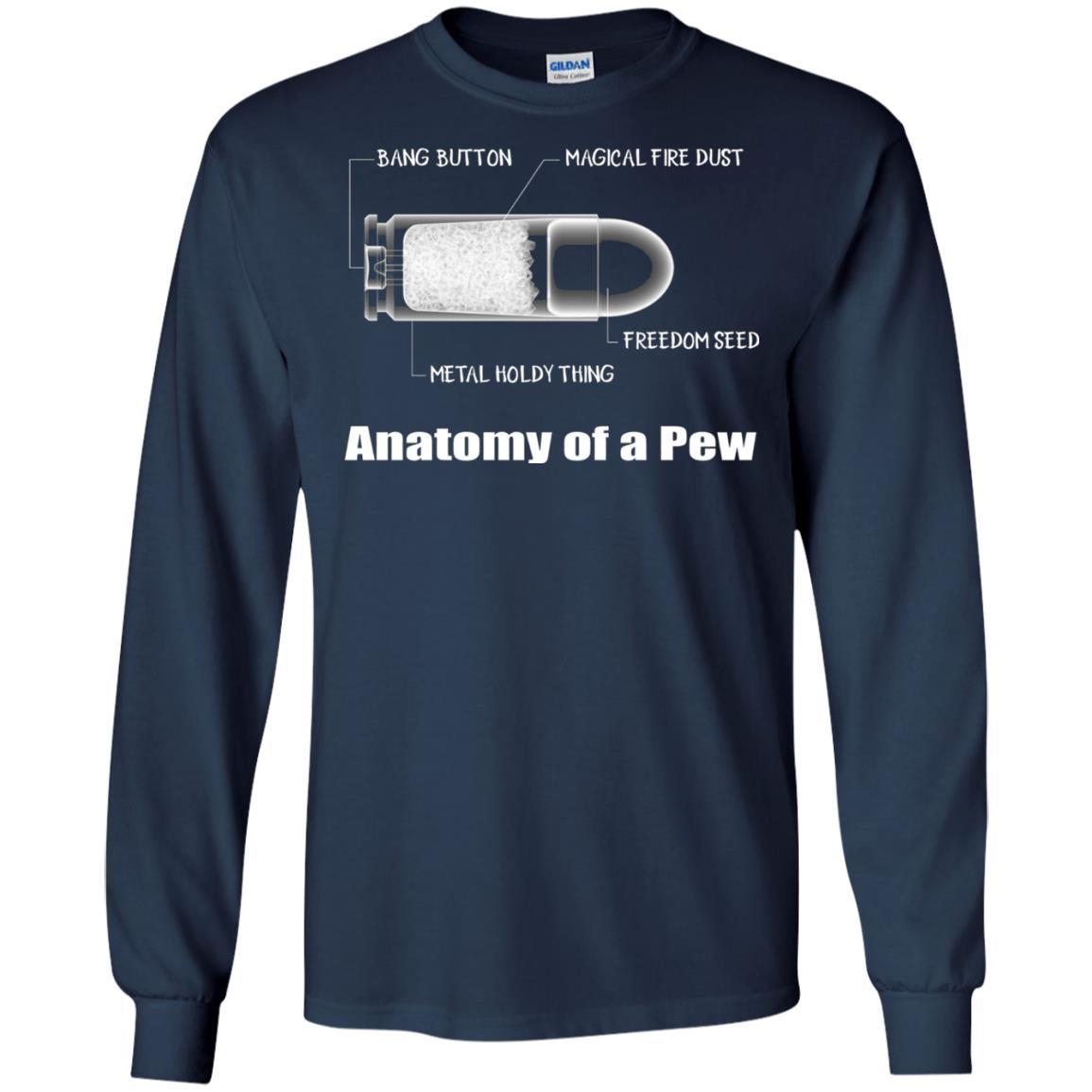 Bullet T-shirt The Anatomy Of A Pew Navy