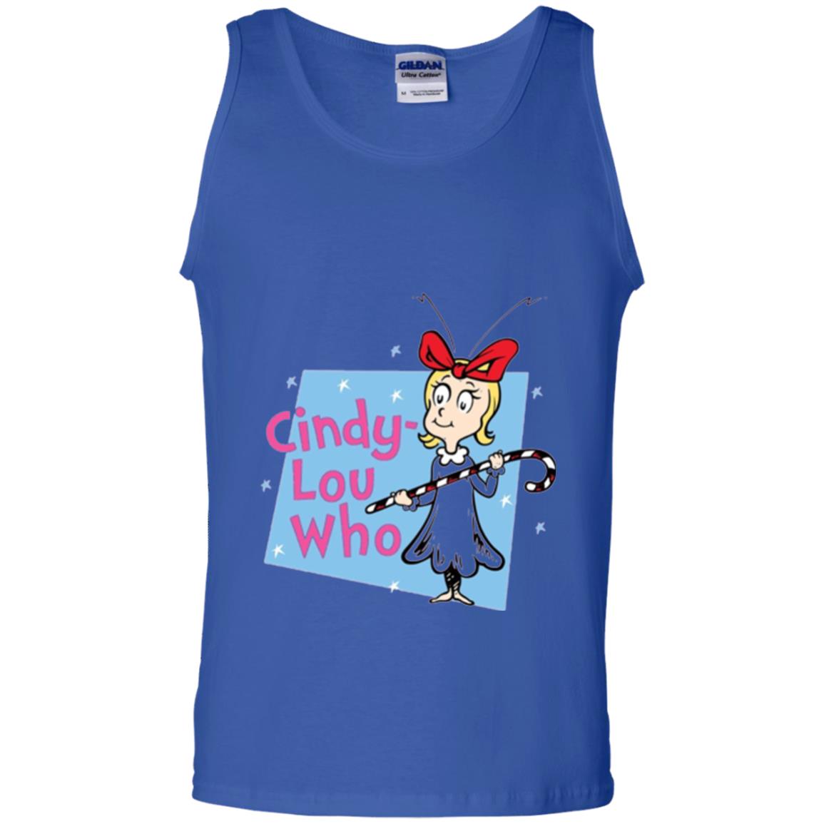 Dr. Seuss Cindy-lou Who Book Lover T-shirt Royal
