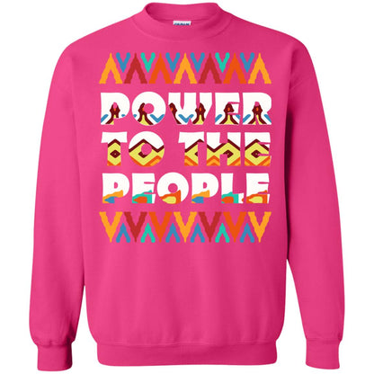African American T-shirt Power To The People Heliconia