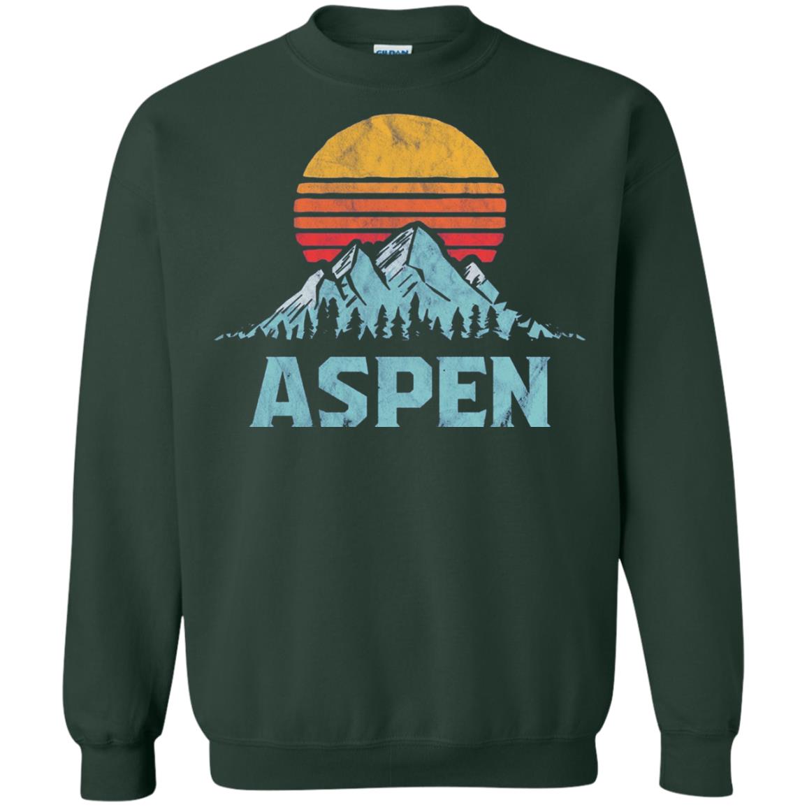 Aspen Mountain T-shirt Forest Green
