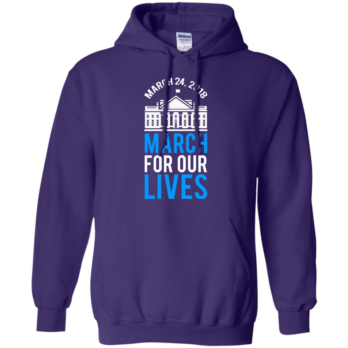 March For Our Lives March 24 2018 T-shirt Purple