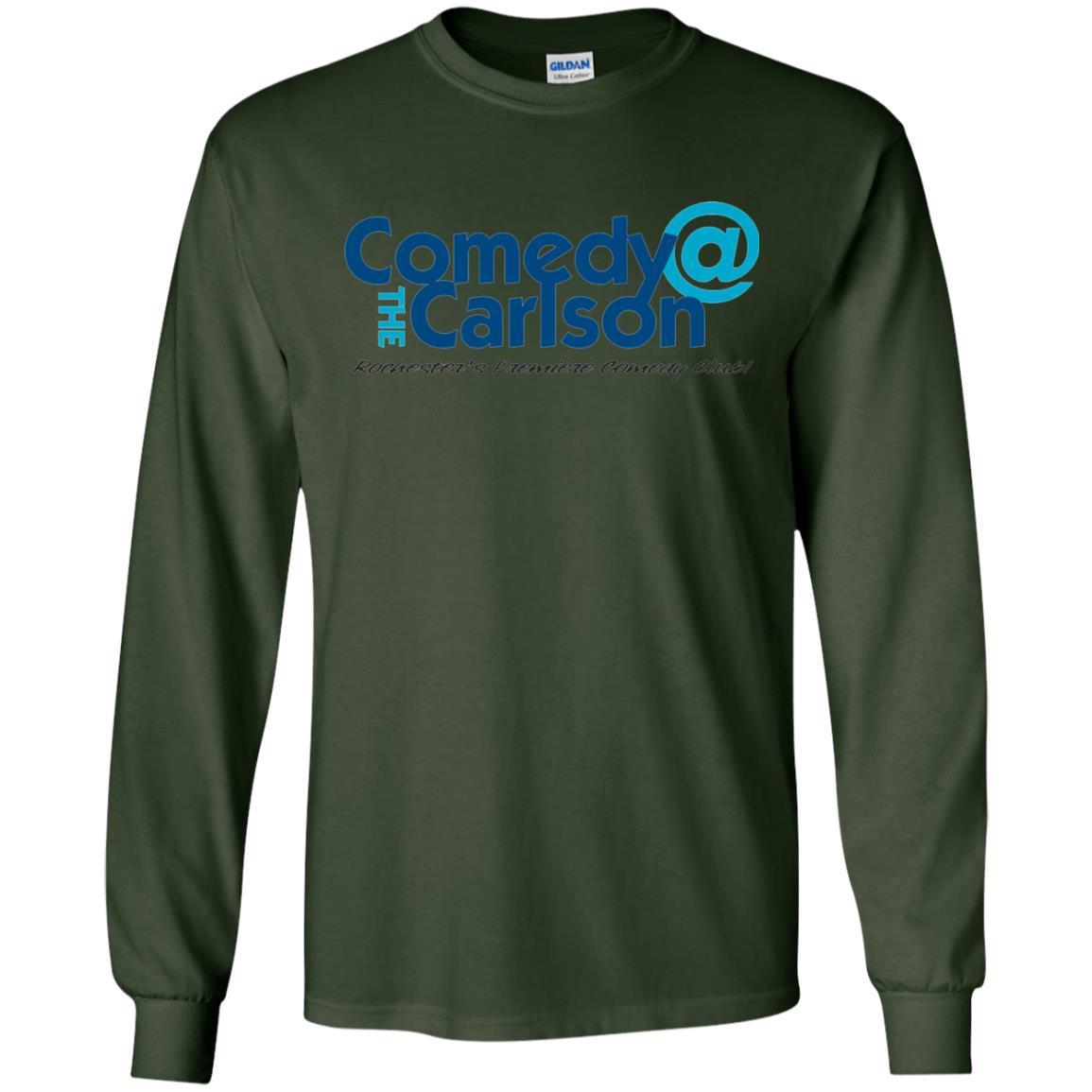 Comedy At The Carlson Rochester_s Premiere Comedy Club Shirt Forest Green