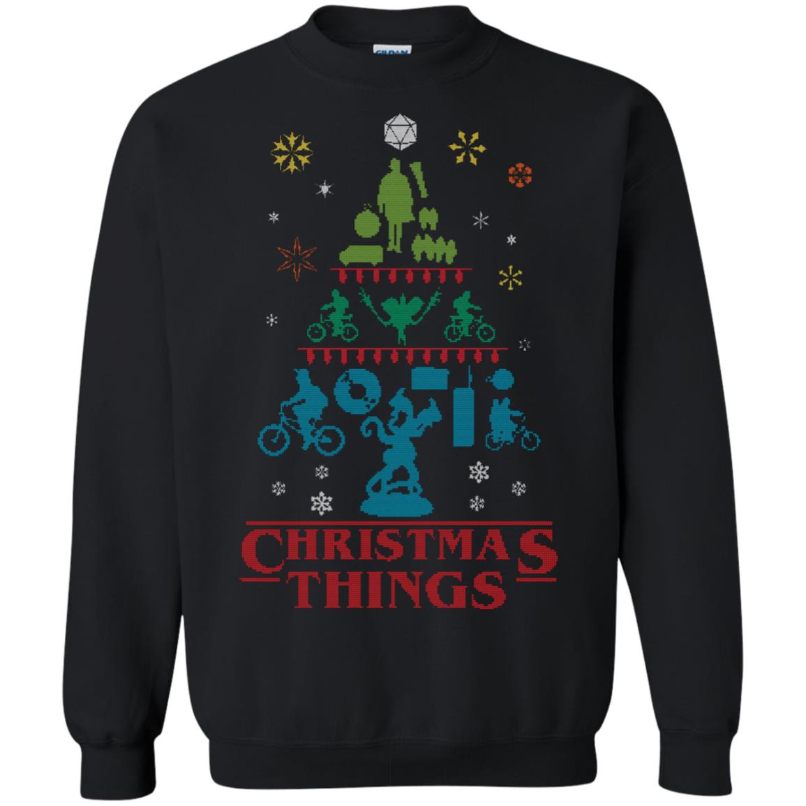 Christmas Things Shirts Black