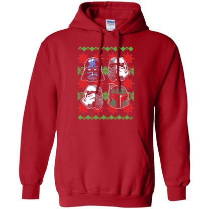 Film T-shirt Christmas Sweater Empire Helmets Red