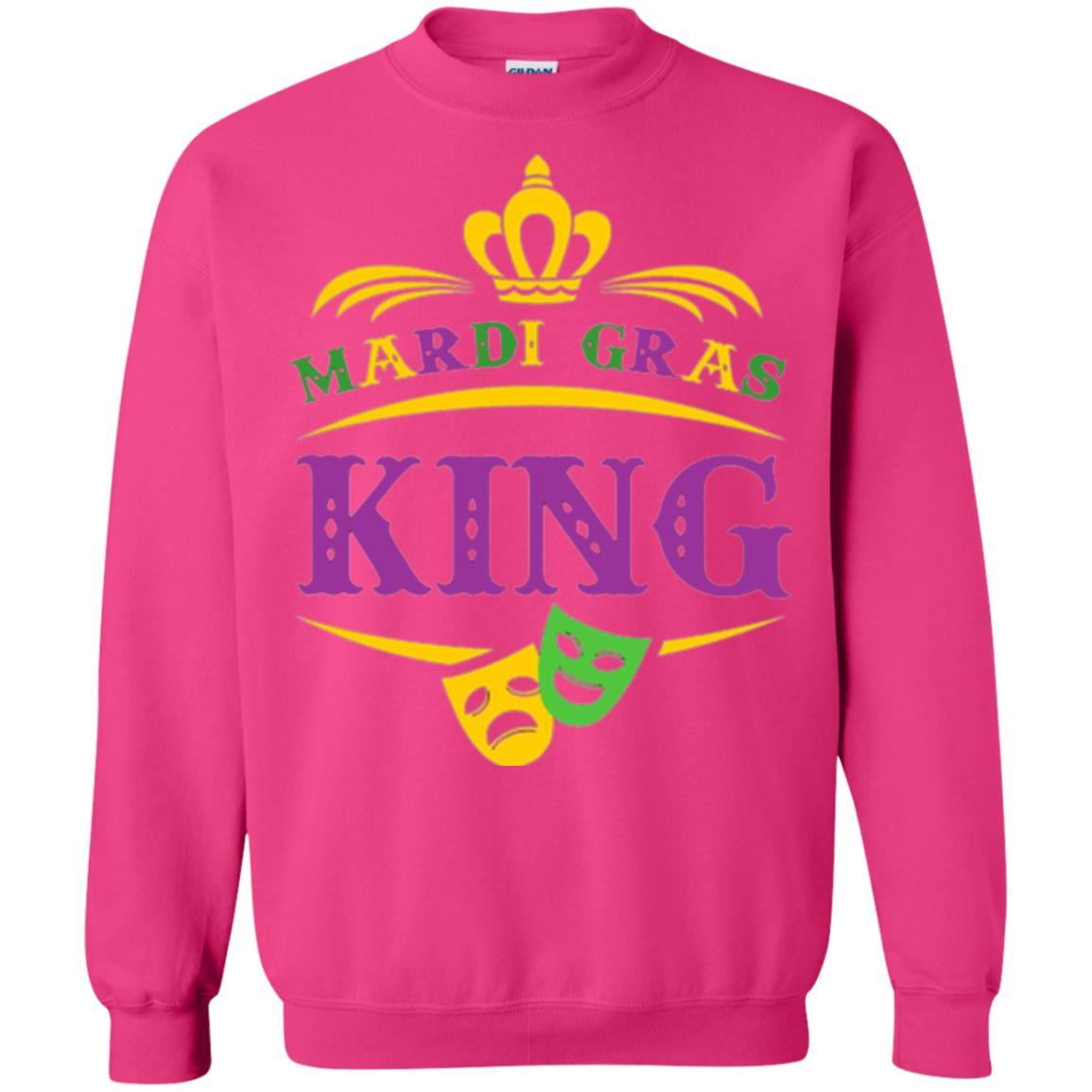 Mardi Gras King Gift T-shirt Heliconia