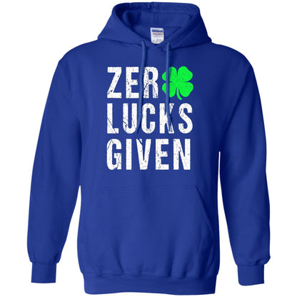 Shamrock Irish Funny Saint Patrick_s Day T-shirt Royal