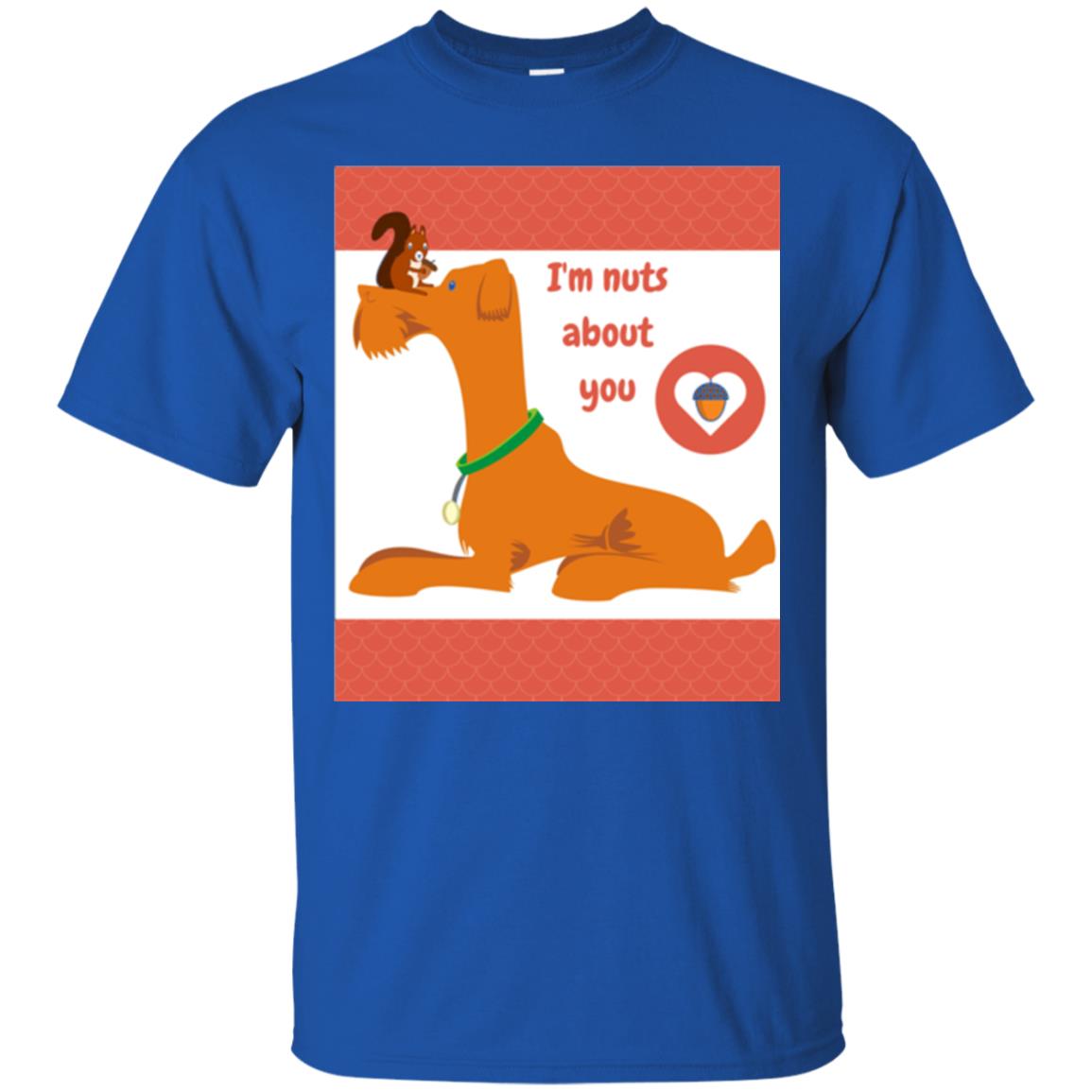 I_m Nuts About You T-shirt Royal