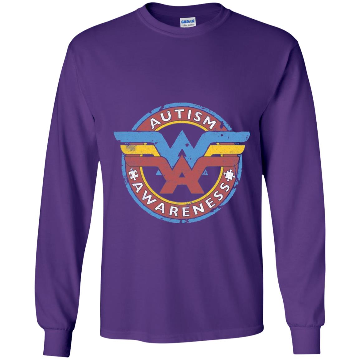 Autism Awareness T-shirt Purple