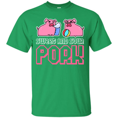 Food Lover T-shirt Sweet And Sour Pork Irish Green