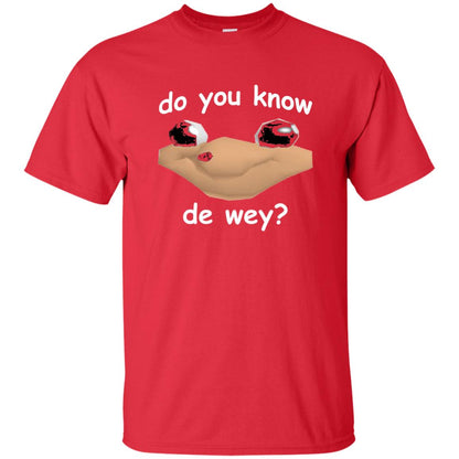 Ugandan Meme T-shirt Do You Know De Way Red
