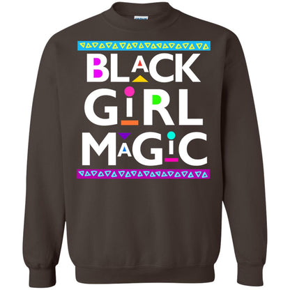 Black Girl Magic T-shirt Women_s Black History Dark Chocolate