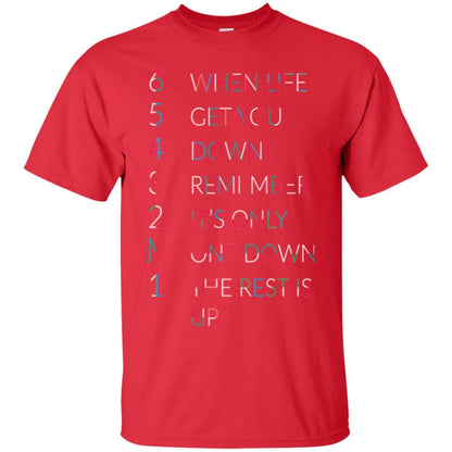 Motorcycles T-shirt 65432n1 Gear T-shirt Red