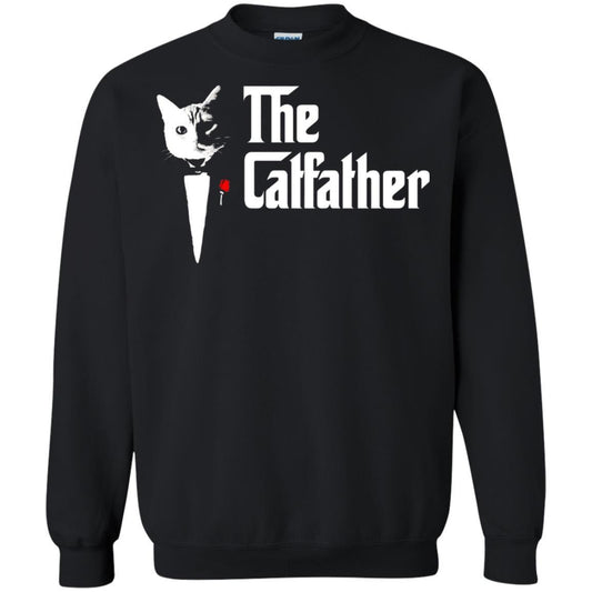 Daddy T-shirt The Catfather Black