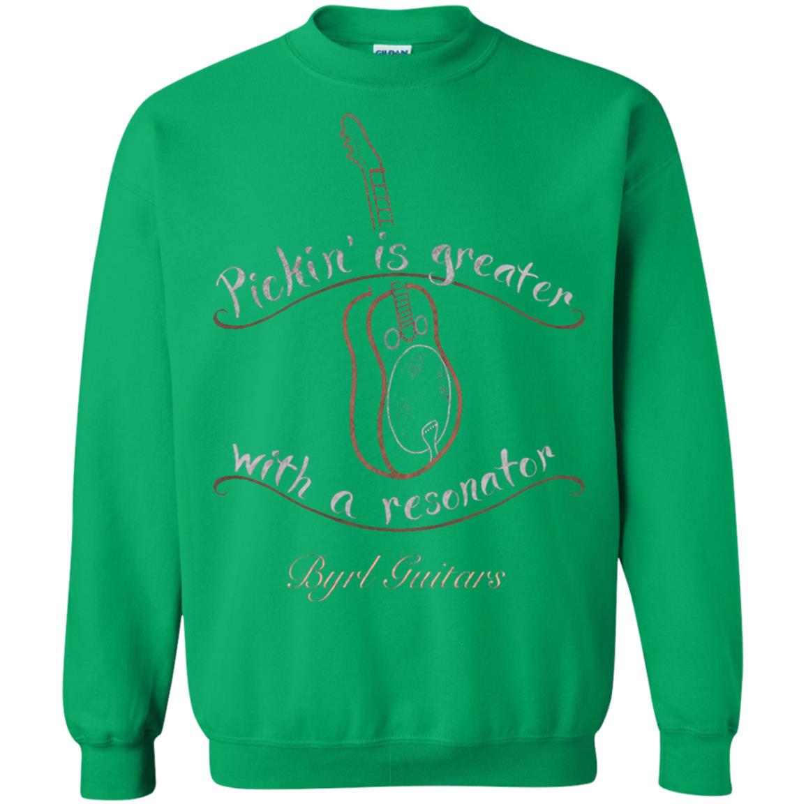 Funny Guitar Shirt Picking Is Greater With A Reasonator Irish Green