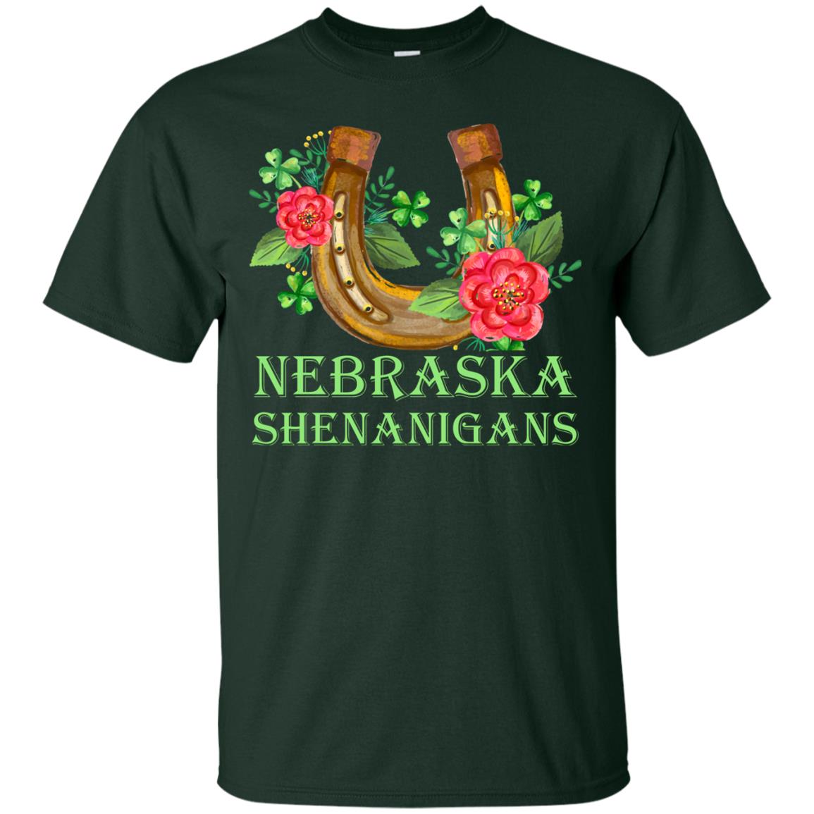 Horse Lover T-shirt Nebraska Shenanigans Forest
